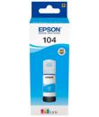 Epson 104 Cyan Botella de Tinta Original - C13T00P240