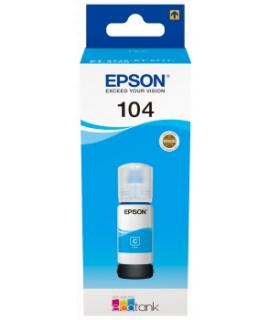 Epson 104 Cyan Botella de Tinta Original - C13T00P240