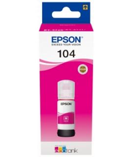 Epson 104 Magenta Botella de Tinta Original - C13T00P340