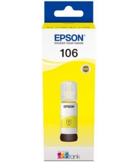 Epson 106 Amarillo Botella de Tinta Original - C13T00R440