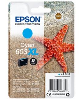 Epson 603XL Cyan Cartucho de Tinta Original - C13T03A24010