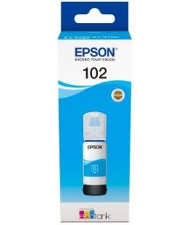 Epson 102 Cyan Botella de Tinta Original - C13T03R240