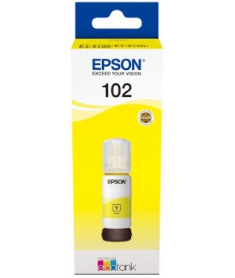 Epson 102 Amarillo Botella de Tinta Original - C13T03R440