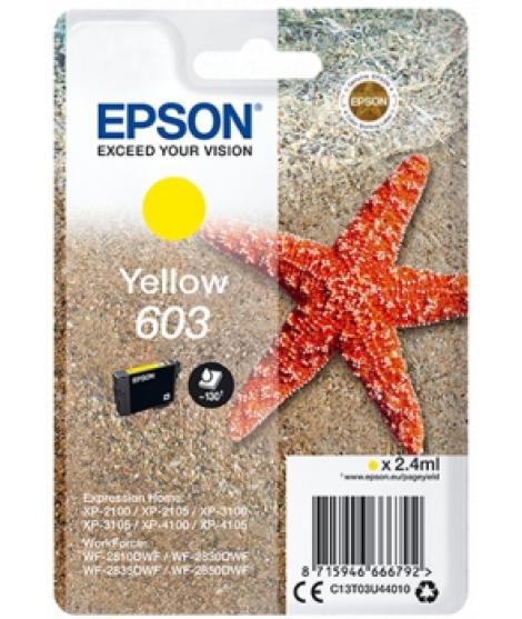 Epson 603 Amarillo Cartucho de Tinta Original - C13T03U44010