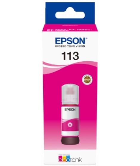 Epson 113 Magenta Botella de Tinta Pigmentada Original - C13T06B340