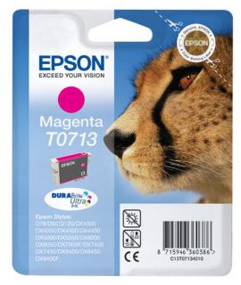 Epson T0713 Magenta Cartucho de Tinta Original - C13T07134012