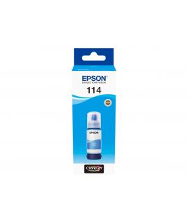 Epson 114 Cyan Botella de Tinta Pigmentada Original - C13T07B240