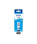 Epson 114 Cyan Botella de Tinta Pigmentada Original - C13T07B240