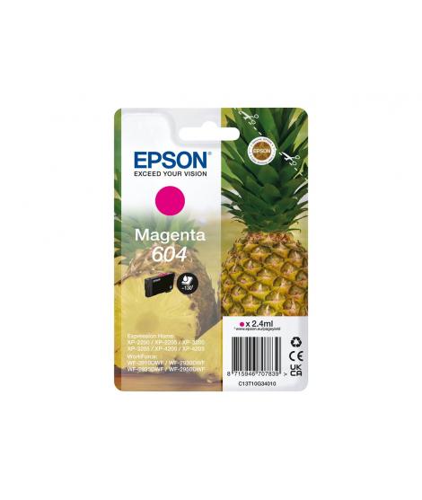 Epson 604 Magenta Cartucho de Tinta Original - C13T10G34010