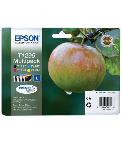 Epson T1295 Pack de 4 Cartuchos de Tinta Originales - C13T12954012