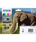 Epson T2438 (24XL) Pack de 6 Cartuchos de Tinta Originales - C13T24384011