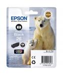 Epson T2611 (26) Negro Photo Cartucho de Tinta Original - C13T26114012