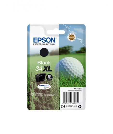 Epson T3471 (34XL) Negro Cartucho de Tinta Original - C13T34714010