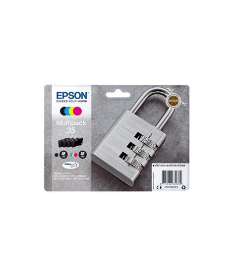 Epson T3586 (35) Pack de 4 Cartuchos de Tinta Originales - C13T35864010