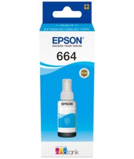 Epson T6642 Cyan - Botella de Tinta Original C13T664240