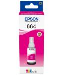 Epson T6643 Magenta Botella de Tinta Original - C13T664340