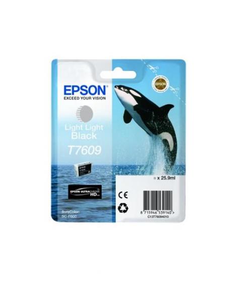 Epson T7609 Negro Light Light Cartucho de Tinta Original - C13T76094010