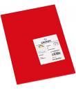 Canson Guarro Pack de 50 Cartulinas Iris A4 de 185g - 21x29.7cm - Color Rojo