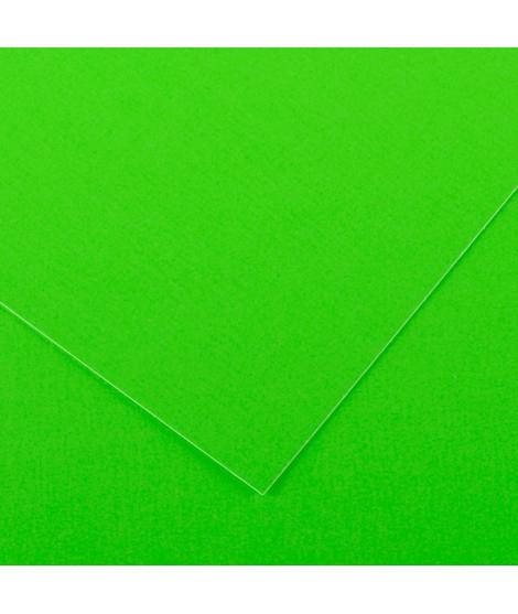 Canson Guarro Pack de 25 Cartulinas Iris A4 de 185g - 50x65cm - Color Verde Fluo