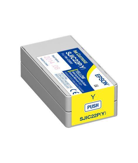 Epson SJIC22P Amarillo Cartucho de Tinta Original - C33S020604SJIC22P(Y)