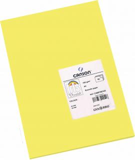 Canson Guarro Pack de 50 Cartulinas Iris A4 de 185g - 21x29.7cm - Color Kiwi