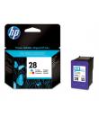 HP 28 Color Cartucho de Tinta Original - C8728AE