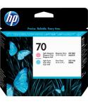 HP 70 Cyan Light/Magenta Light Cabezal de Impresion Original - C9405A