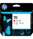 HP 70 Amarillo/Magenta Cabezal de Impresion Original - C9406A