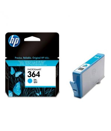 HP 364 Cyan Cartucho de Tinta Original - CB318EE