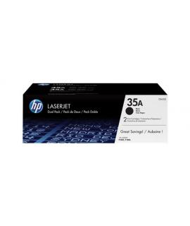 HP CB435A Negro Pack de 2 Cartuchos de Toner Originales - 35A