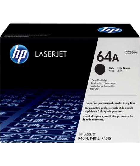 HP CC364A Negro Cartucho de Toner Original - 64A