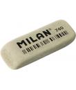 Milan 740G Goma de Borrar Abrasiva Biselada - Flexible - Miga de Pan - Caucho - Color Gris