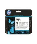 HP 771 Cabezal de Impresion Original - Negro Photo, Gris Light - CE020A