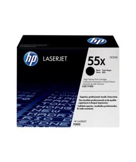 HP CE255X Negro Cartucho de Toner Original - 55X