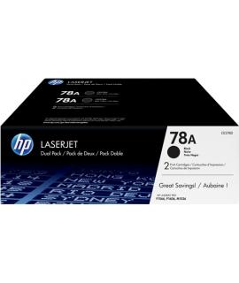 HP CE278A Negro Pack de 2 Cartuchos de Toner Originales - 78A