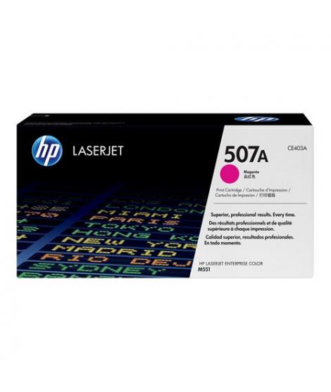 HP CE403A Magenta Cartucho de Toner Original - 507A