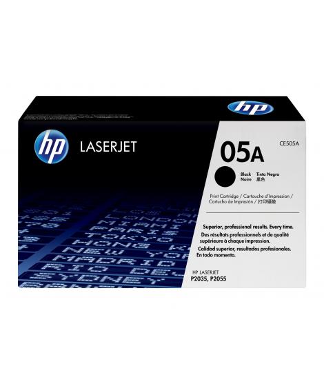 HP CE505A Negro Cartucho de Toner Original - 05A