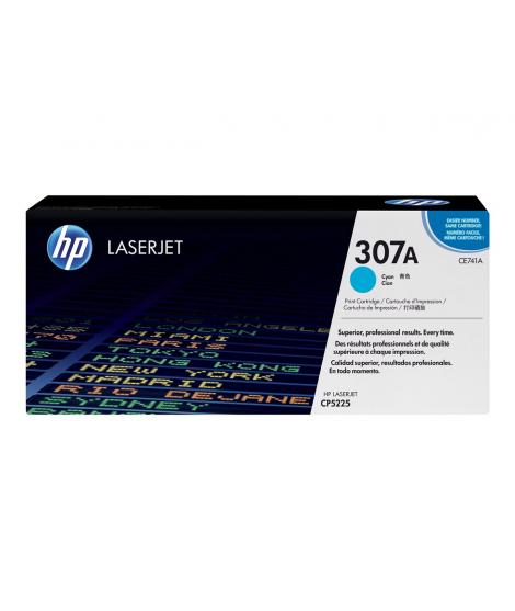 HP CE741A Cyan Cartucho de Toner Original - 307A