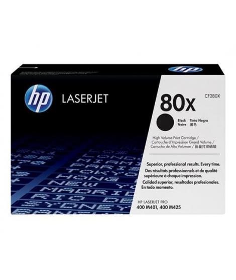 HP CF280X Negro Cartucho de Toner Original - 80X