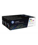 HP CE411A/CE412A/CE413A Pack de 3 Cartuchos de Toner Originales - 305A