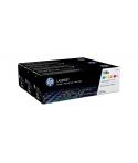 HP CE321A/CE322A/CE323A Pack de 3 Cartuchos de Toner Originales - 128A