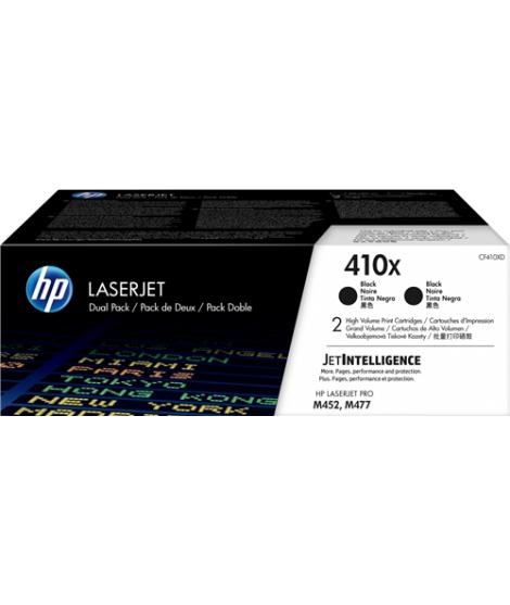 HP CF410X Negro Pack de 2 Cartuchos de Toner Originales - 410X