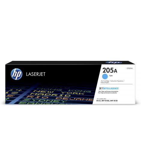 HP CF531A Cyan Cartucho de Toner Original - 205A