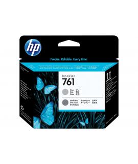 HP 761 Cabezal de Impresion Original - Gris y Gris Oscuro - CH647A