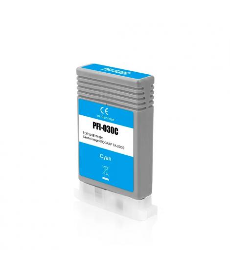 Canon PFI030 Cyan Cartucho de Tinta Pigmentada Generico - Reemplaza 3490C001