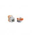 Cromad Conector Hembra RJ45 Cat.6 UTP Rotativo 180º - Sin Herramientas