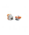 Cromad Conector Hembra RJ45 Cat.6 UTP Rotativo 180º - Sin Herramientas