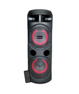 Coolsound Pro 400 Altavoz Autoamplificado Bluetooth 100W 10" 30W RMS con Bateria - Iluminacion LED - USB, SD, Entrada Mic. Jack 