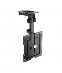 Aisens Soporte de Techo Giratorio - Plegable para Monitor/TV 20Kg de 19-43 - Color Negro