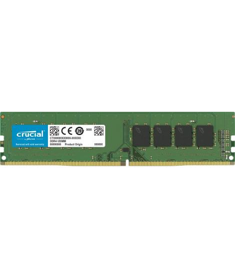 Crucial Memoria RAM DIMM DDR4 2400 MHz PC4-19200 8GB CL17